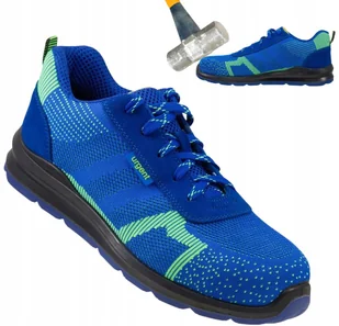 Lekkie buty robocze SPORTOWE PÓŁBUTY męskie z NOSKIEM oddychające r. 43 - Obuwie robocze - miniaturka - grafika 1