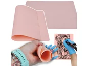 Zabawki kreatywne - Sztuczna Skóra Do Nauki Tatuażu Dwustronna Skórka Beżowy Ciemny - miniaturka - grafika 1