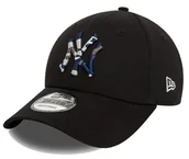 Czapki damskie - Czapka z daszkiem NEW ERA NYY MLB Seasonal Infill 9FORTY czarna - miniaturka - grafika 1