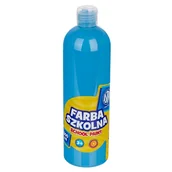Szkolne artykuły papiernicze - Astra Farba Szkolna Plakatowa Duża 500ml Niebieska 1 Sztuka - miniaturka - grafika 1