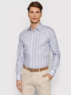 Koszule męskie - Joop! Koszula Pierce 30018889 Niebieski Slim Fit - grafika 1