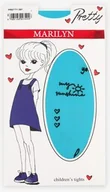 Rajstopy dziecięce - Wzorzyste rajstopy dziecięce z mikrofibry Pretty X61 Marilyn - miniaturka - grafika 1