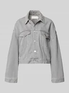 Kurtki damskie - Kurtka jeansowa o kroju oversized z mieszanki lyocellu i bawełny model 'PAASITHE' - miniaturka - grafika 1