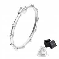 Pierścionki - Obrączka srebro pr. 925 Pierścionek Srebrny Różaniec na Palec r. 12 - miniaturka - grafika 1