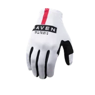 Rękawice motocyklowe - Rękawice Cross Raven RV-One Złamany Biały/CzarnyXXL - miniaturka - grafika 1