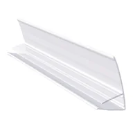Listwy i profile - F-profil 6000mm bezbarwny do poliwęglanu 4-6mm - miniaturka - grafika 1
