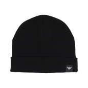 Czapki męskie - Emporio Armani Czapka | z dodatkiem wełny i kaszmiru - miniaturka - grafika 1