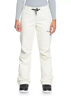 Spodnie damskie - ROXY Długie spodnie damskie białe XS - grafika 1