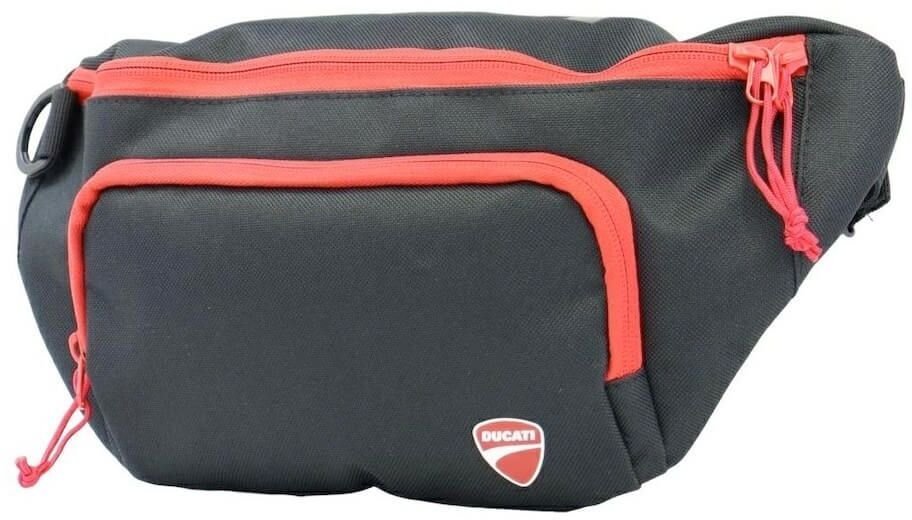 Spigen Uniwersalna saszetka biodrowa Ducati Waist Bag czarny