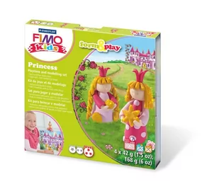 Fimo Zestaw Kids Form&Play Księżniczki 4x42g GD288 - Przybory szkolne - miniaturka - grafika 1