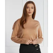 Swetry damskie - Pinko Wełniany golf | Regular Fit - miniaturka - grafika 1