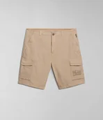 Spodenki męskie - shorts e bermuda uomo napapijri n-horton np0a4hos n1e beige cornstalk - miniaturka - grafika 1