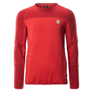 Męska Bluza ELBRUS MOLIC POLARTEC M000151234 – Czerwony - Bluzy sportowe męskie - miniaturka - grafika 1