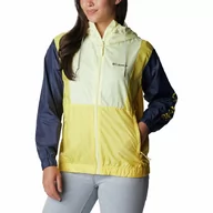 Odzież trekkingowa damska - Kurtka wiatrówka damska Columbia Lily Basin Jacket - miniaturka - grafika 1