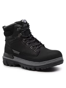 Lee Cooper Trapery LCJ-22-01-1378M Czarny - Buty trekkingowe męskie - miniaturka - grafika 1