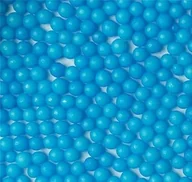 Dodatki do ciast w proszku - POSYPKA PEREŁKI GROSZKI CUKROWE niebieskie 4mm 50g - miniaturka - grafika 1