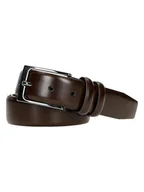 Paski - Wojas Skórzany pasek w kolorze brązowym - miniaturka - grafika 1