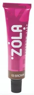 Akcesoria i kosmetyki do stylizacji brwi - Project Lashes, Farbka Do Brwi Zola, 03 Brown, 15 Ml - miniaturka - grafika 1