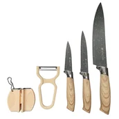 Noże kuchenne - AMBITION KENYA komplet noży 5 elementów - miniaturka - grafika 1