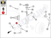 Wahacze - Silentblok wahacza TEDGUM 00391647 GJ2134460B - miniaturka - grafika 1