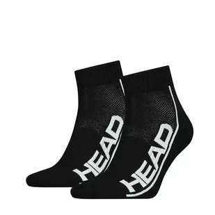 Skarpety Head Tennis 2P Stripe Quarter Black - 43-46 - Skarpetki damskie - miniaturka - grafika 1
