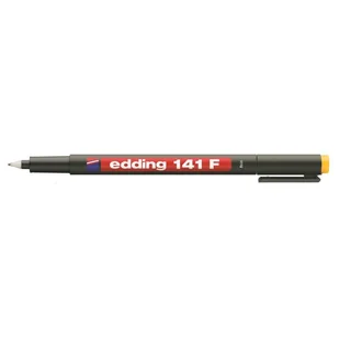 Marker permanentny, foliopis OHP Edding 141F 0.6 mm, żółty - Markery permanentne - miniaturka - grafika 1