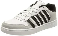 Trampki męskie - K-Swiss Męskie trampki Court Palisades Sneaker, białe/szare/czarne, 41 EU - miniaturka - grafika 1