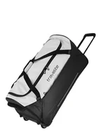 Torby podróżne - Torba podróżna na dwóch kołach Travelite Basics 71 cm - black / white - miniaturka - grafika 1