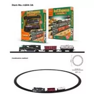 Pociągi dla dzieci - Kolejka na baterie światło i dźwięk 12/24 Rastar - miniaturka - grafika 1