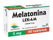 Układ nerwowy - Lekam Melatonina LEK-AM 5mg, 60tabl. - miniaturka - grafika 1