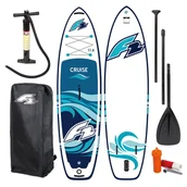 Deski SUP i akcesoria - Deska Pompowana SUP F2 Cruise HFT 11'5'' Blue - miniaturka - grafika 1