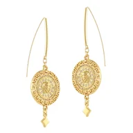 Kolczyki - Kolczyki z monetami z kolekcji Olimpia (P23/ZWE/02AU) - miniaturka - grafika 1