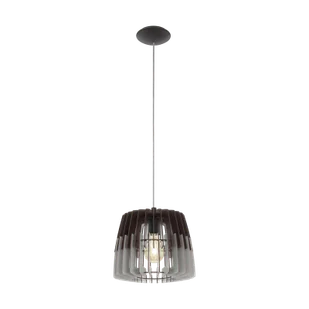 Lampa wisząca ARTANA Ø30 E27 - szary/czarny - Lampy sufitowe - miniaturka - grafika 1