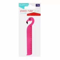 Linijka plastkowa 15cm Flaming - STARPAK - Przybory szkolne - miniaturka - grafika 1