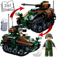 Klocki - Klocki Czołg Wiesel Pływający Wóz Piechoty Niemiecka Tankietka Łasica - miniaturka - grafika 1