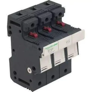 Schneider Electric Rozłącznik bezpiecznikowy DF 3p 50A wymiary bezpiecznika 14x51mm DF143C DF143C - Wyłączniki światła i elektryczne - miniaturka - grafika 1