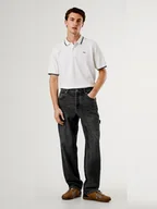 Spodnie męskie - Pepe Jeans Dżinsy - Comfort fit - w kolorze czarnym - miniaturka - grafika 1