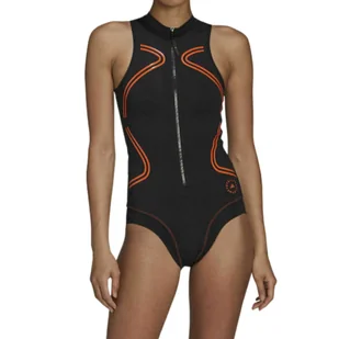 Strój kąpielowy damski Adidas x Stella McCartney TruePace jednoczęściowy czarny -XS - Stroje kąpielowe - miniaturka - grafika 1