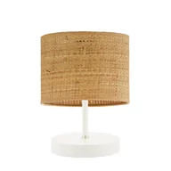 Lampy stojące - Minimalistyczna lampka nocna w elektycznym stylu AWINION BOHO/biały - miniaturka - grafika 1