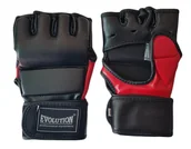 Rękawice bokserskie - Rękawice MMA Evolution Red Fight - miniaturka - grafika 1