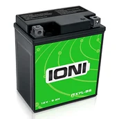 Akumulatory motocyklowe - IONI ITX7L-BS 12 V 6 Ah AGM akumulator kompatybilny z YTX7L-BS uszczelniony/bezobsługowy akumulator motocyklowy - miniaturka - grafika 1