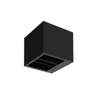 Lampy ogrodowe - Inspire Kinkiet solarny Roxbury czarny IP54 LED - miniaturka - grafika 1