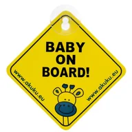 Akcesoria do fotelików - Zawieszka Przyssawka Do Auta Baby On Board Akuku A0645 - miniaturka - grafika 1