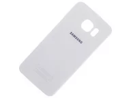 Części serwisowe do telefonów - Klapka baterii Samsung Galaxy S6 Edge Plus GH82-10336C biała - miniaturka - grafika 1