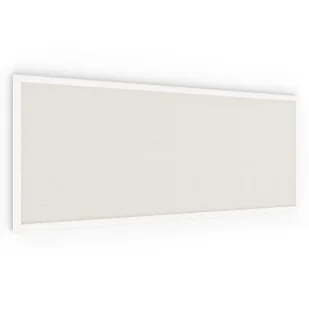 Tablica korkowa biały kolor korka 100x40 cm rama drewniana lakierowana BIAŁA - Tablice i flipcharty - miniaturka - grafika 1