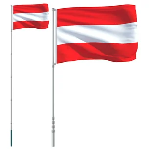 Flaga Austrii z masztem, 5,55 m, aluminium - Flagi i akcesoria - miniaturka - grafika 3