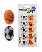 Magnesy - Hasta Magnes Okr 29 Piłka Mix Kol 350346 B/c Op10szt - miniaturka - grafika 1