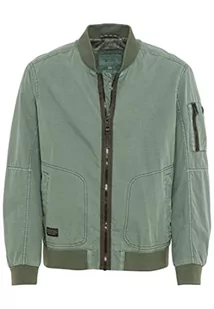 camel active Męska bluza 430410/1O58 Bluza męska, zielona (Bottle Green), 26, zielone butelki - Bluzy męskie - miniaturka - grafika 1
