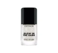 Lakiery hybrydowe - Catrice Glow In The Dark Effect top do paznokci 020 All Nighter 10,5ml - miniaturka - grafika 1