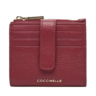 Mały Portfel Damski Coccinelle E2 MW5 11 F7 01 Bordowy - Portfele - miniaturka - grafika 1